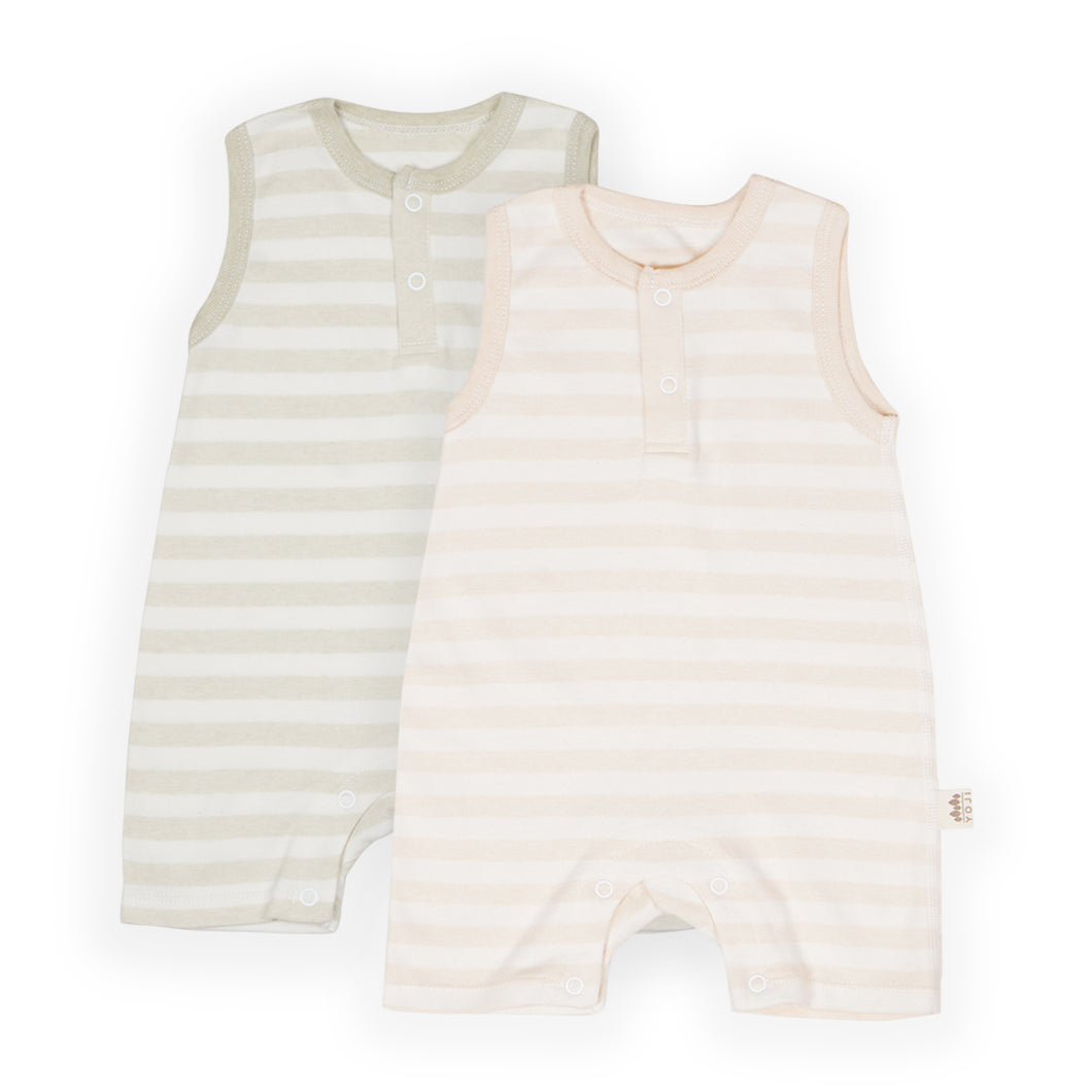 Baby Play suit Bundle Wide Stripes