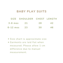 Load image into Gallery viewer, Baby Play suit Green Wide Stripes
